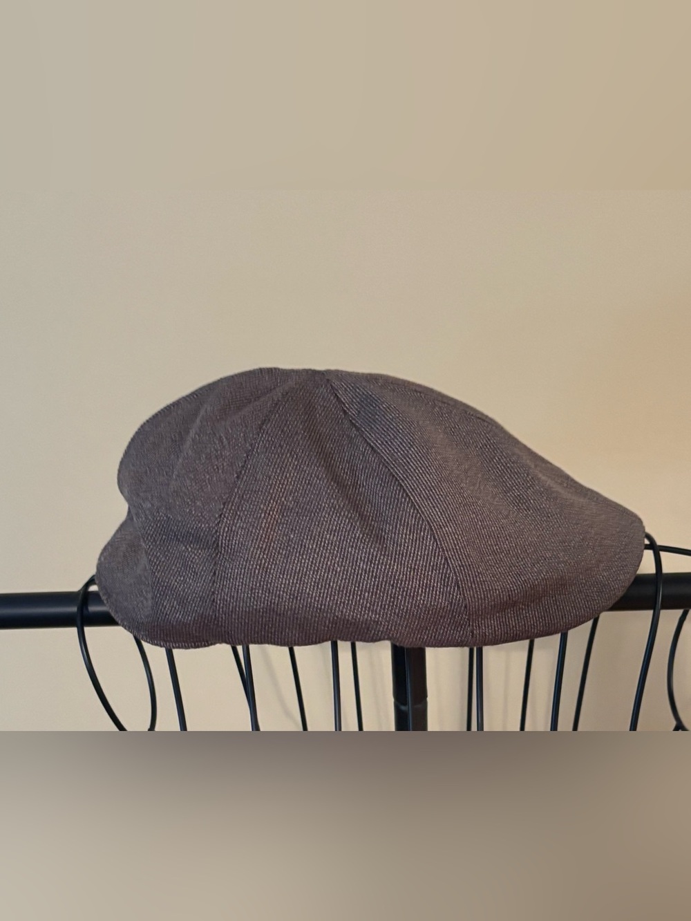 Weatherproof Men’s Flat Cap / Ivy Cap – Brown – Size L